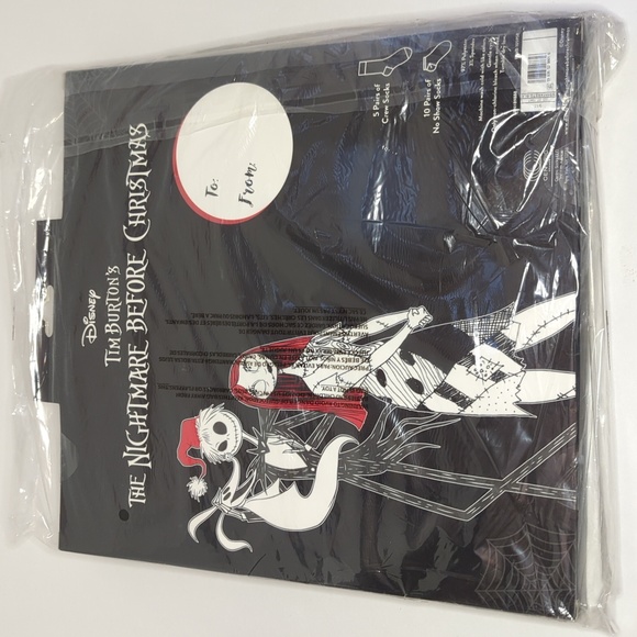 Disney's Nightmare Before Christmas 15 Days of Socks Advert Calendar. - Picture 2 of 4